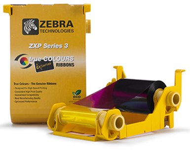 Cinta de Color de 5 Paneles YMCKO para 250 imágenes.