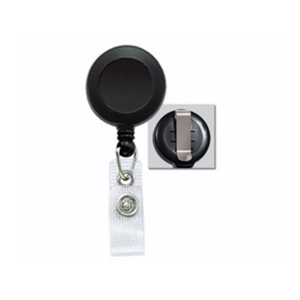 Portagafete yoyo negro